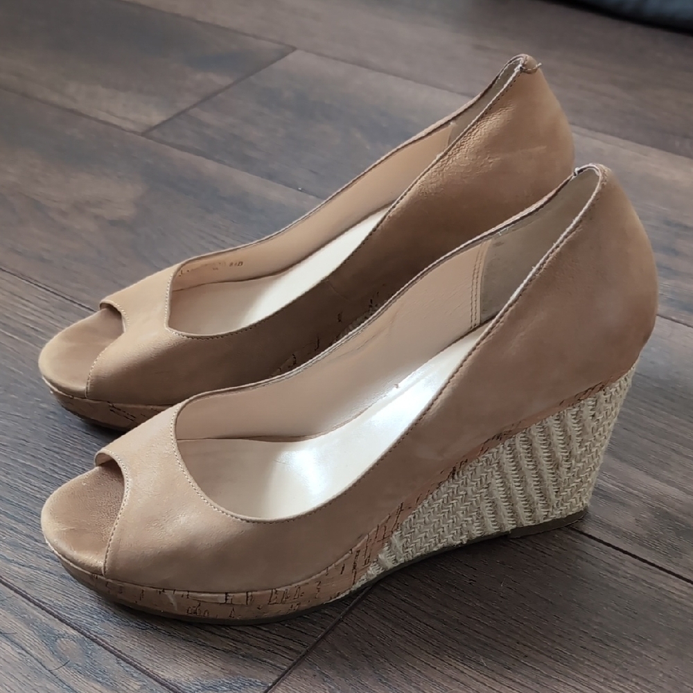 Cole Haan Peep Toe Heels